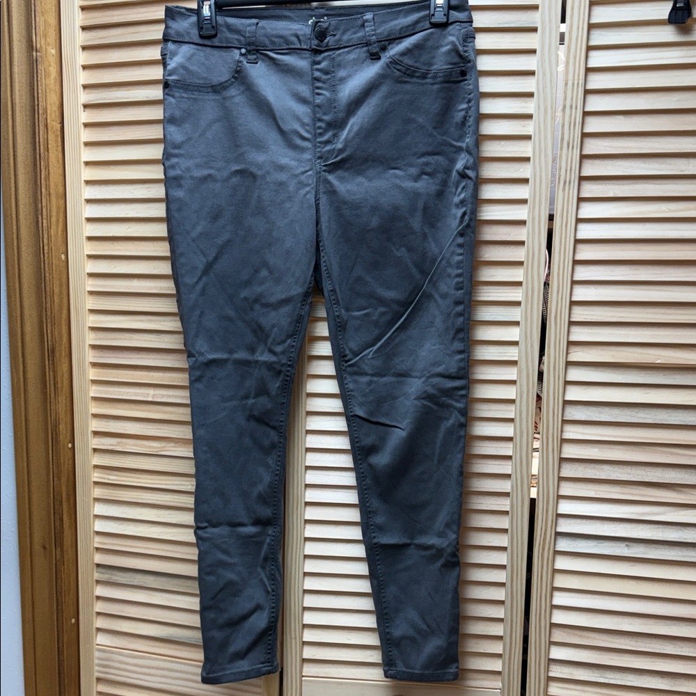 Dip Charcoal Mid Rise Jeggings